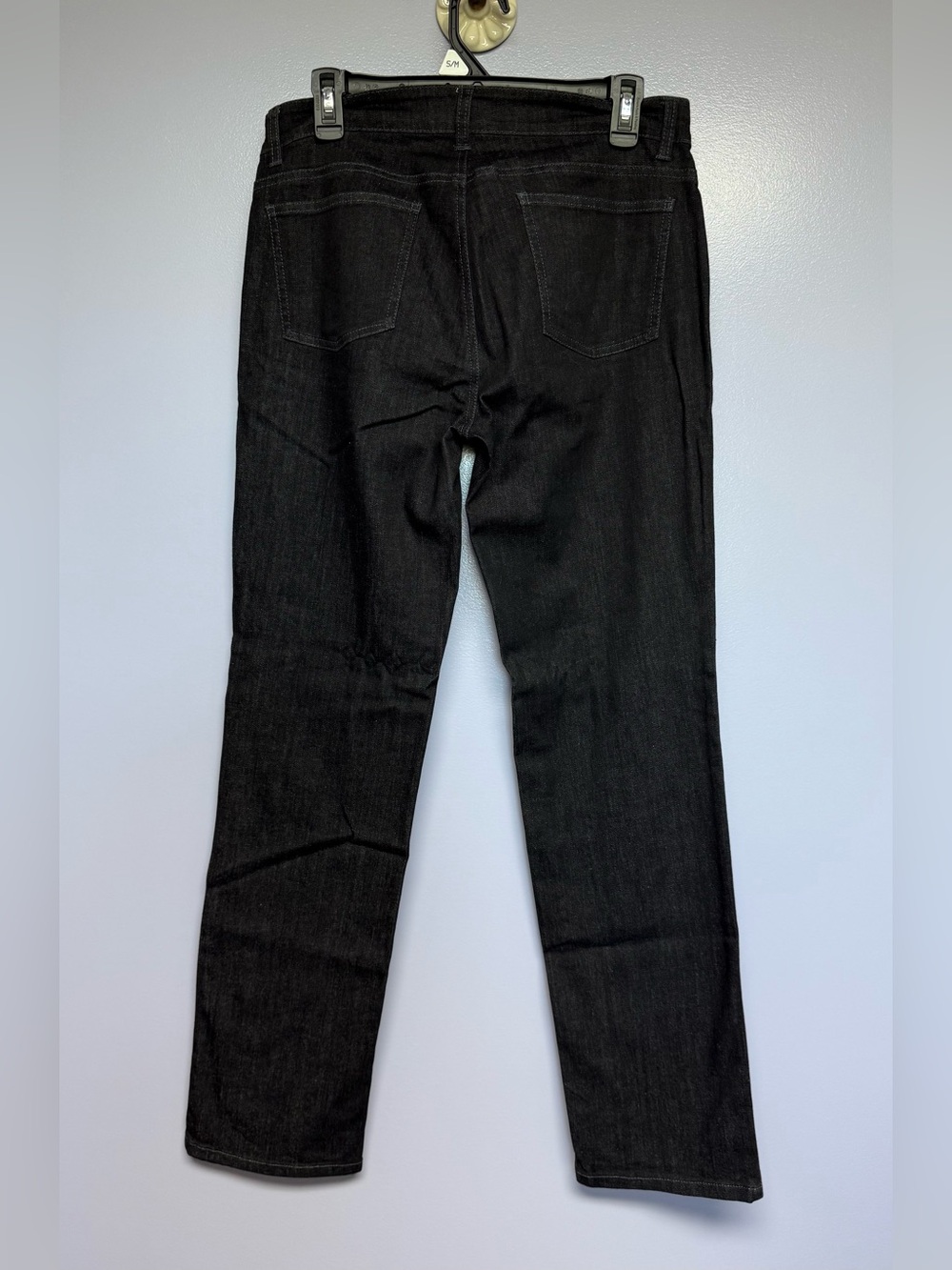 Eileen Fisher organic cotton Straight leg Black Jeans — women’s size 6